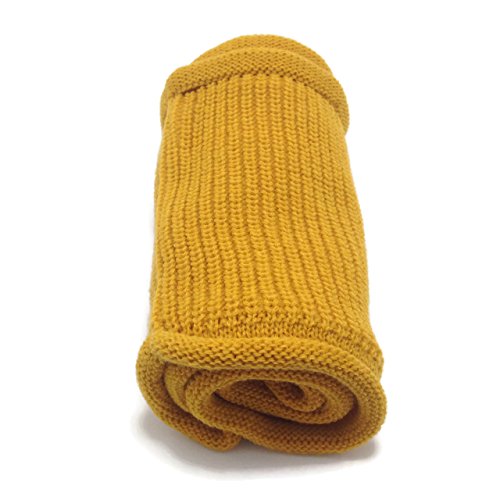 Happy Tree Kids Hot Fashion Thick Knitted Winter Warm Infinity Scarf Yellow #TOP1
