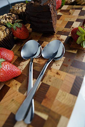 Grunwerg Windsor Carded 2-Piece Heart-Shaped Cereal/Dessert Spoon Set 2HRDSWDR/C 18/0 Stainless Steel, Silver - Image 4