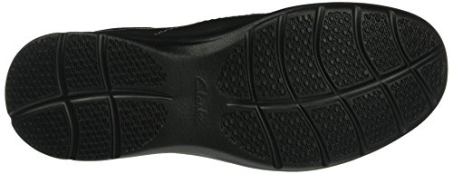 Clarks Cotrell Step, Mocassini Uomo, Nero (Nero