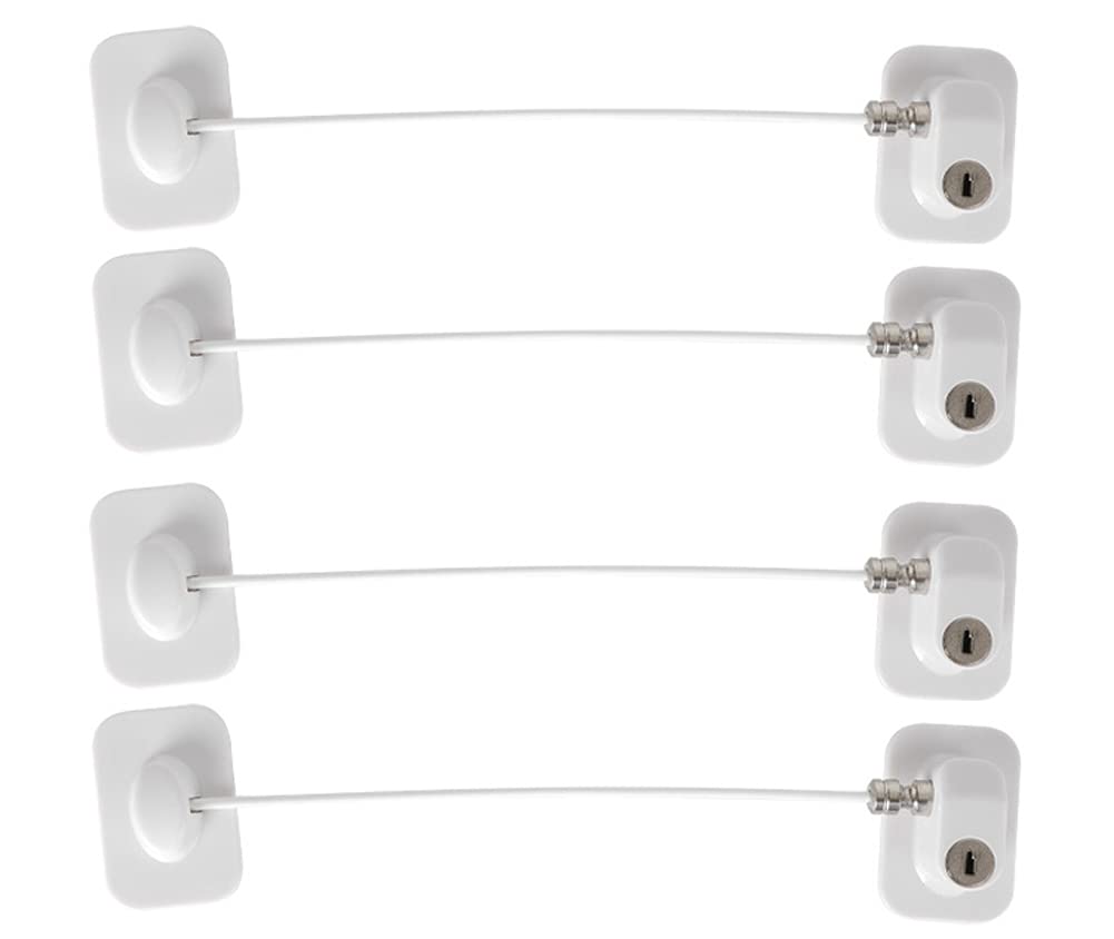 Blokada okna Zabezpieczenie przed dziećmi UPVC, Ogranicznik okna ze stopu aluminium z białym kluczem, opakowanie 4 i 8 szt(8 PCS)