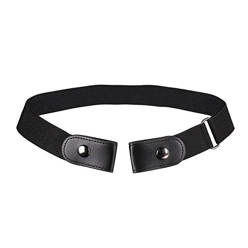 FOONEE No Buckle Belt for Women/Men, Invisible Belt for Jeans, Adjustable Buckle-Free Elastic