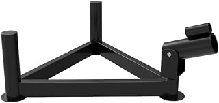 T Bar Row Landmine Attachment - Multi-handle Handle Ground Gun Barrel Rack Core Strength Explosive Power Trainer, For Deadlifts Squats Back