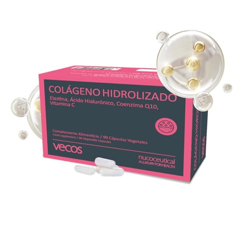 Colágeno Hidrolizado para la Buena Salud e Hidratación de la Piel | Elastina, Ácido Hialurónico,...