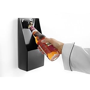 HENDI 643914 Flesopener met opvangbak – 135x70x(H)295 mm