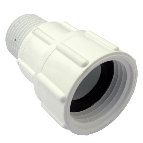 LASCO 15-1629 PVC Swivel Hose Adapter with 3/4-Inch Female Hose and 1/2-Inch Male Pipe Thread