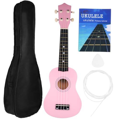 TOKIDNY Ukulele Soprano para Principiantes Ligero y Fácil de Tocar para Adultos con Funda Cuerda de...