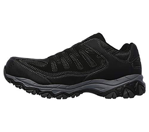 Skechers Mens Cankton Ebbitt Construction Shoe, Black , 14