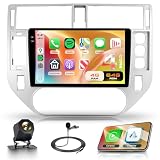 Rimoody 4G+64G Android Autoradio per Ford Kuga 2008-2012 con Pannello di Controllo Climatizzatore, Wireless Carplay Android Auto, 9 Pollici Incell Touchscreen Radio GPS WiFi Bluetooth FM/RDS/EQ/SWC