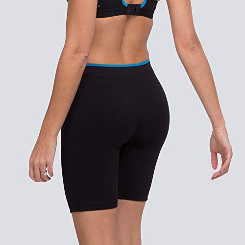 Runderwear Women's Anti Chafing Shorts | Seamless, Chafe-Free Running Underwear (Black, X-Large, Numeric_12) #TOP3