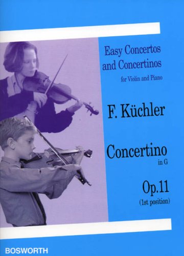 Preisvergleich Produktbild Concertino en Sol Maj. Op.11 - Vl / Po