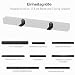 HomeMount Universal Soundbar Wandhalterung - Verstellbare Soundbar-Halterung, Kompatibel mit Soundbars von Fire TV, Samsung, TCL, LG, Vizio, Polk Audio, Klipsch, Insignia, JBL, Sony