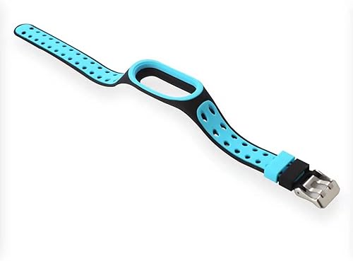Vista 5 de Compatible con Xiaomi Mi Band 7 Band, Mi Band 6 Correa de repuesto de silicona 2 unidades.,2PCS03