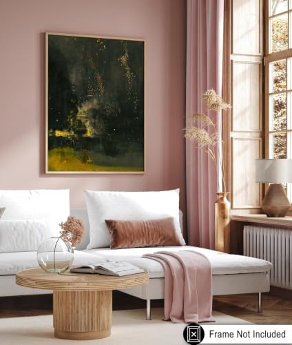 The Falling Rocket lianyibo impression rétro abstraite toile 70x100cm