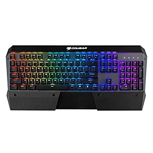 COUGAR Teclado para jogos ATTACKX3RGB3IG Cherry MX Switch (Cherry MX Blue)