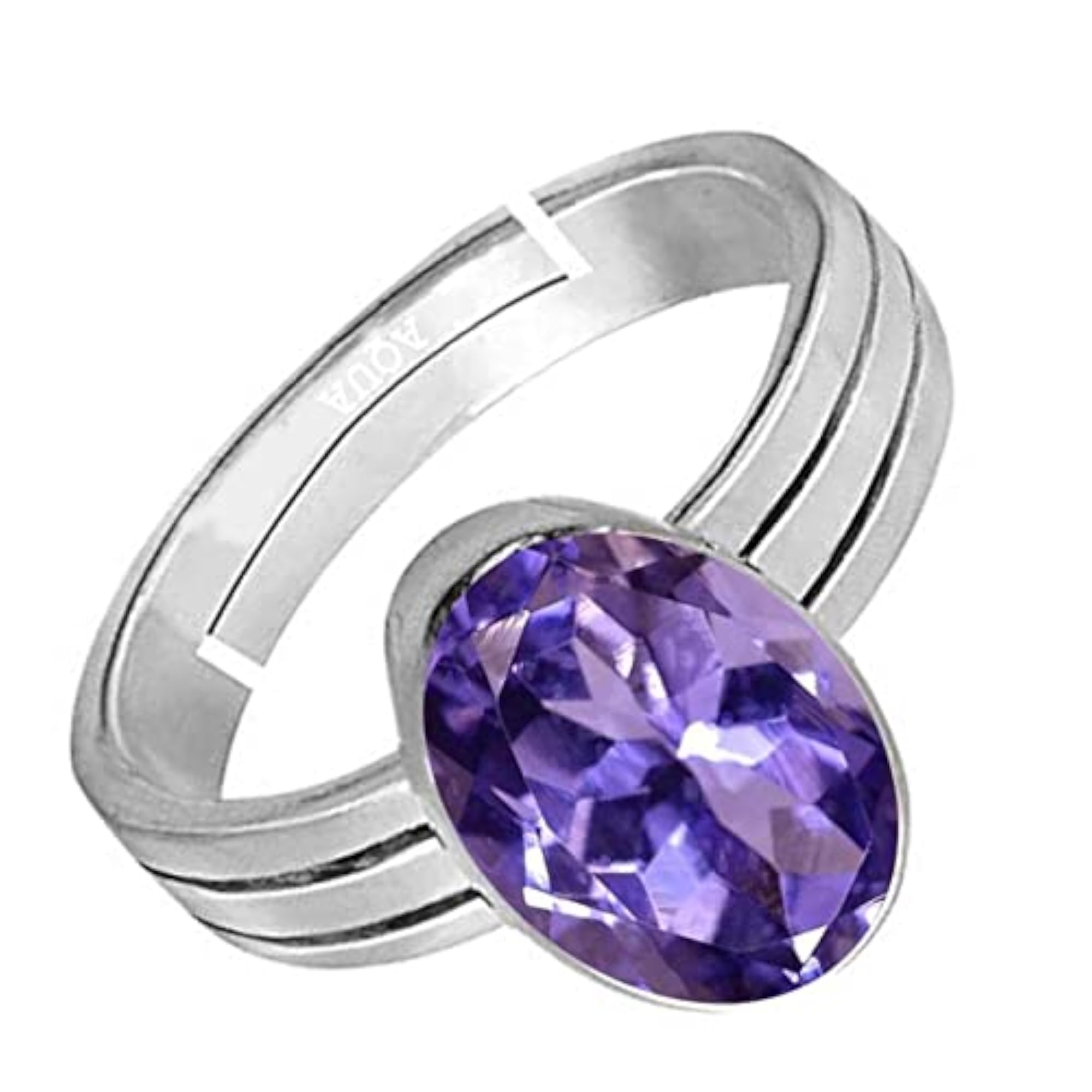 Women's Iolite 10.25 Ratti Adjustable Ring, 925 Sterling Silver