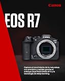 Canon EOS R7 (Boîtier) - Appareil Photo Hybride - Capteur APS-C 32,5 MP, Autofocus CMOS Dual Pixel II - Appareil Photo Numérique 4K 60p, Prise de Vue en Continu Jusqu’à 15 ips - Bluetooth, Wi-Fi, WLAN - 3