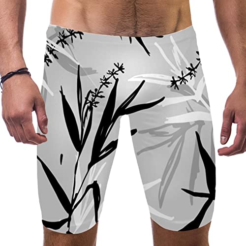 Bañador de hombres con estampado de flores conecta con la naturaleza en talla XL