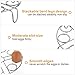 PACKISM Egg Steamer Rack, Stainless Steel Trivet for Instant Pot Accessories Fit 6,8 Qt Pressure Cooker Ninja Foodi, Cook 18 Eggs, 2 Pack Stackable Steamer for Cooking