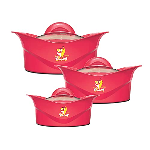 MILTON Regalia Glass Lid Casserole Jr Gift Set, Red