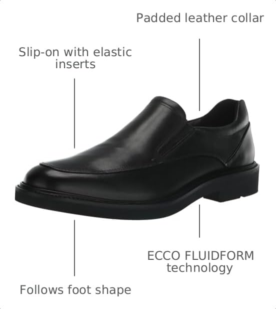 Image of ECCO London Apron Toe Slip-On