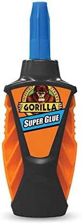 Gorilla Micro Precise Super Glue, 5 Gram, Clear, (Pack of 1)