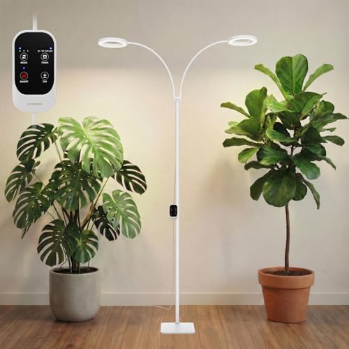 Image of GLOWRIUM Grow Lights for Indoor Plants,Full Spectrum Plant Light with Stand