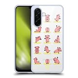 Head Case Designs Maiale Animali da Yoga Custodia in Gel [Protezione di Grado Militare] Compatibile con Samsung Galaxy A26 5G