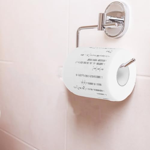 Papel higiénico matemático de 2 rollos con diseño creativo Ciieeo 5
