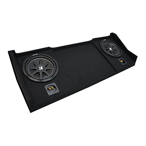 American Sound Connection Compatible with 1994-2001 Dodge Ram Ext Club Quad Truck Kicker Comp C10 Dual 10
