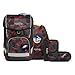 ergobag Cubo Light TaekBärdo Schulranzen Set 5tlg. Verschiedene Kletties (Universum)