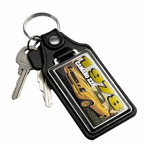 Image of Brotherhood Car Key Chain for Camaro - Classic Models Keychain for Men and