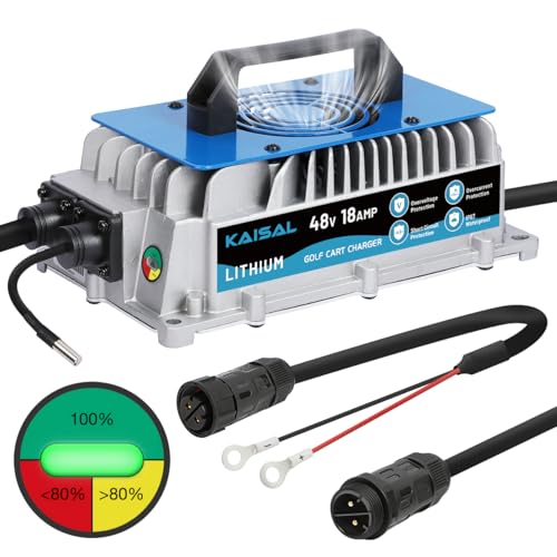 KAISAL 48V 18A LiFePO4 charger