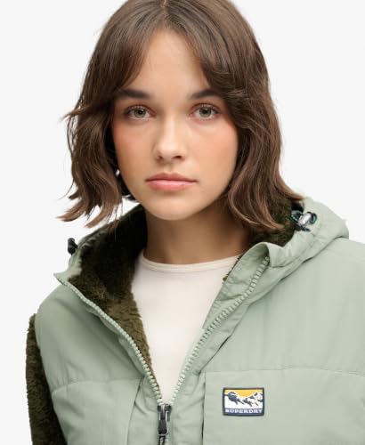Superdry Super Soft Hybrid Half Zip Sweatshirt M