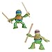Teenage Mutant Ninja Turtles 5" Rookies in Training Leonardo and Donatello Basic Action Figure 2-Pack