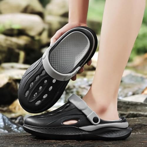 Chaussons d'été pour hommes légers protégeant les pieds sur les galets