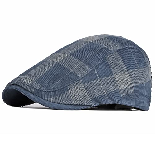 Men Cotton Beret Hat Breathable Stylish Beret Cap Newsboy Vintage Cabbie Hat Irish Gatsby Ivy Flat Cap For Winter Fall Spring #TOP4