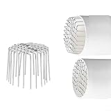 Helilyco Copertura in rete in acciaio inossidabile 304 per tubo di ventilazione e scarico, protezione anti-topi anti-uccelli, ventola di scarico del bagno e filtro per cappa (tubo 75)