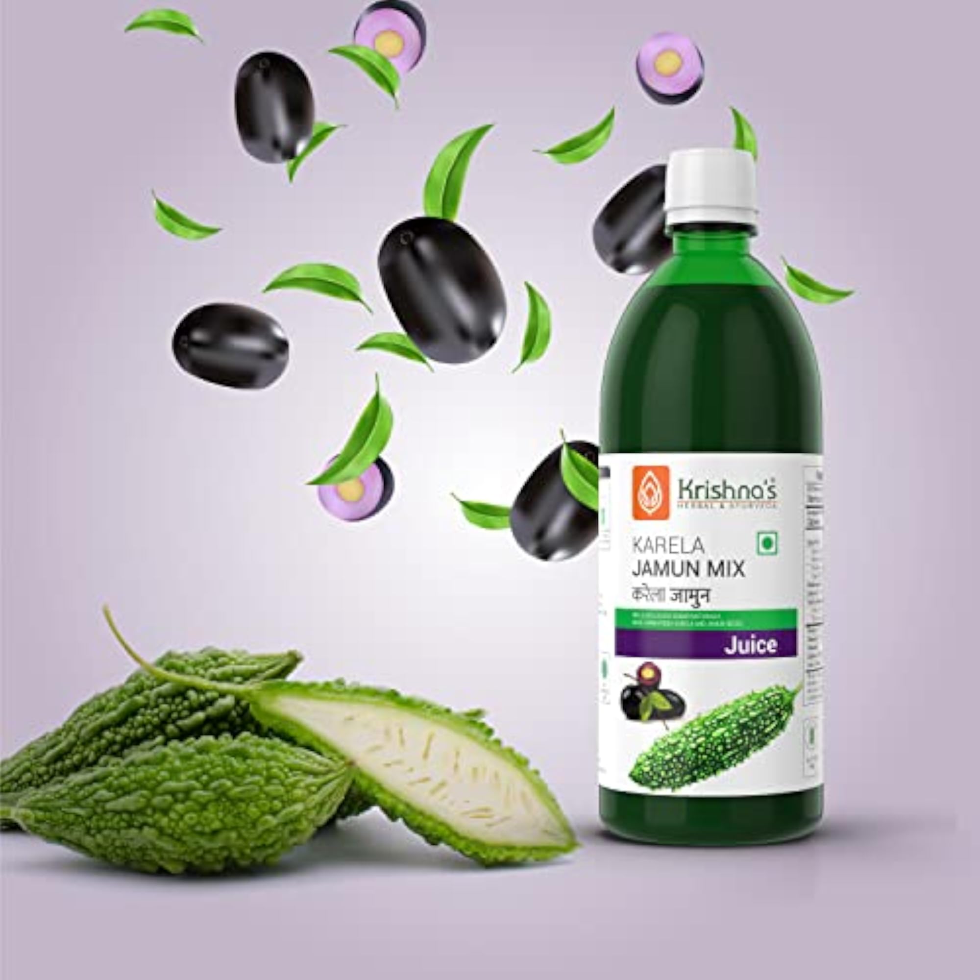 Karela Jamun Mix Juice, Krishna's, 1000 ml