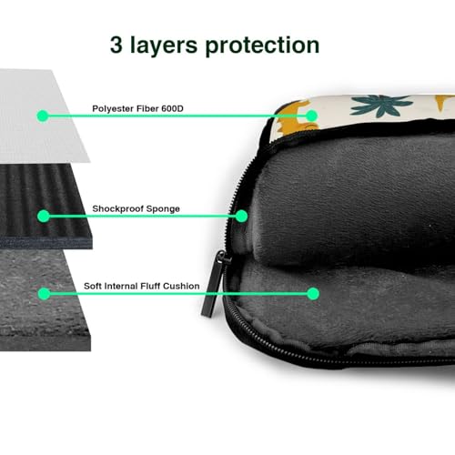 Maletín para portátil 15.6" impermeable con diseño de dinosaurio miniatura 4