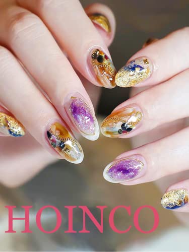 HOINCO 2 Boxes Nail Art Foil Flakes Aluminum Foil Flake,Nail Glitter Holographic Foil Flakes,12 Grid Nail Art Foil Foil Sticker Flakes Nail DIY Accessories Decals - Image 2