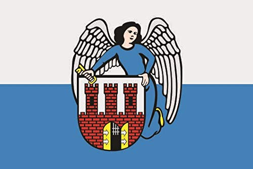Drapeau de Thorn Toruń 150 x 250 cm pour pavoiser votre extérieur lors des fêtes