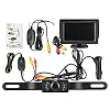Swiftswan Draadloos achteruitrijcamerasysteem voor auto/vrachtwagen/bestelwagen/pick-up/pick-up/kampeervoertuig 4,3 inch…