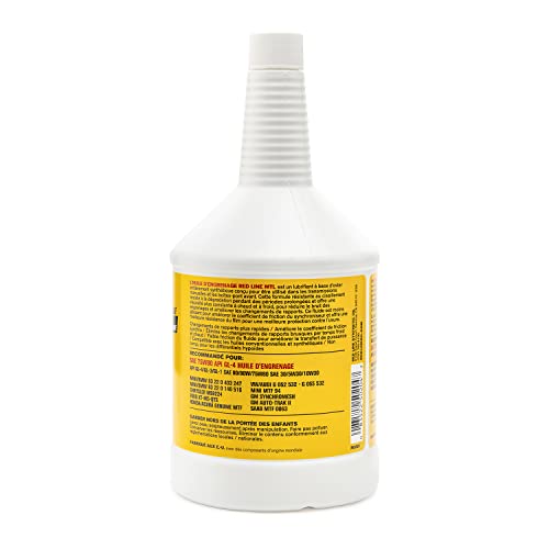 image for Red Line (50204) SAE 75W80 API GL-4 Manual Transmission and Transaxle 