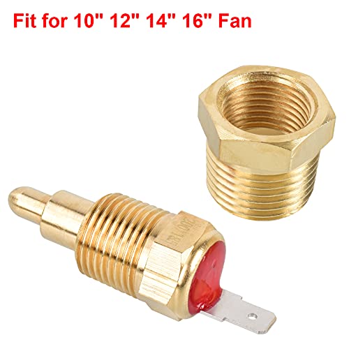 Faersi WLT-QPFS002 Fan Thermostat Temperature Switch 200 To 185 Degree Electric Engine Cooling Temperature Sensor Switch thumb #3