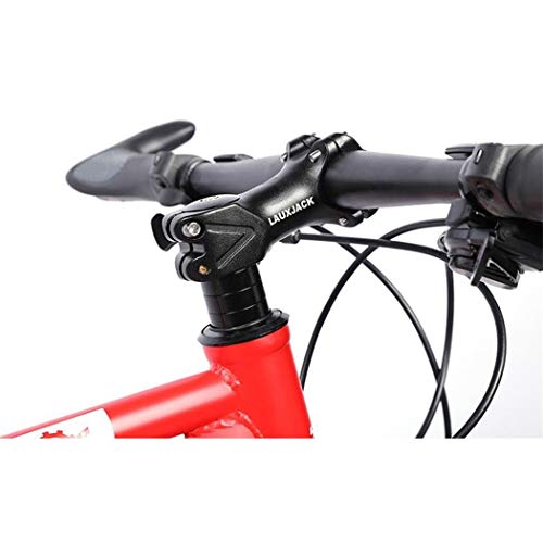 JLRTY Mountainbike Mountainbike, Bergfahrräder Hardtail, Carbon-Stahlrahmen, Vorderradaufhängung Und Dual Disc Brake, 26 Zoll (Color : Red, Size : 21-Speed) – Bild 6