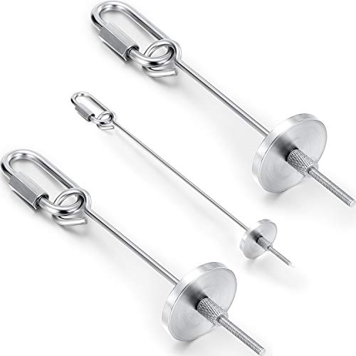 3 Pieces Bird Food Holder, Parrot Bird Small Animal Fruit Vegetable Holder Skewer, Stainless Steel Parrot Fruit Vegetable Stick Holder, Bird Feeder Toy Foraging Hanging Food Feed Treating Tool