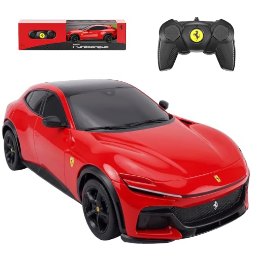 Image of BEZGAR 1:24 Official Licensed Ferrari Purosangue RC Toy Car