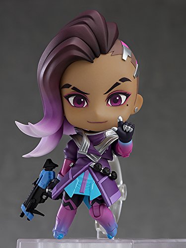 Good Smile Overwatch: Sombra Classic Skin Edition Nendoroid Action Figure, One-Size, Model Number: Apr188859 #TOP3