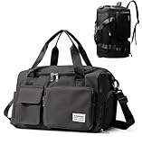 Bolsa de viaje plegable de 36 l, bolsa de equipaje para fin de semana, bolsa de vacaciones, bolsa de deporte impermeable