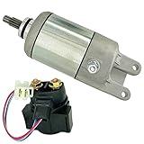 Soarider Starter Motor & Solenoid Relay Replacement for Honda TRX300 FourTrax 2X4 1988-2000/TRX300FW